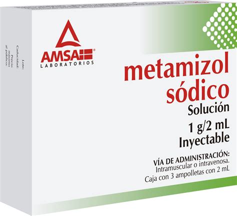 metamizol sódico inyectable - dexametasona inyectable precio